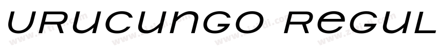 Urucungo Regular字体转换